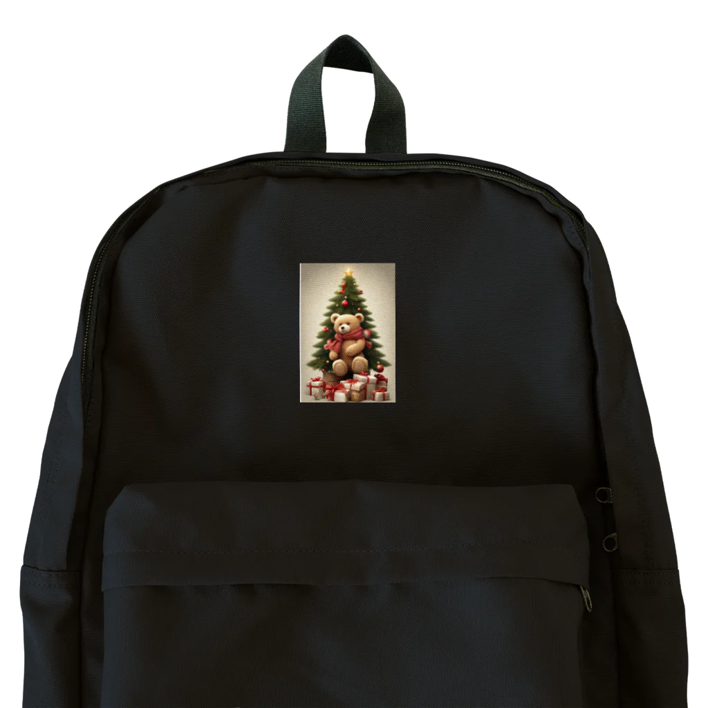 규리shopのクリスマス テディーベアの思い出 Backpack