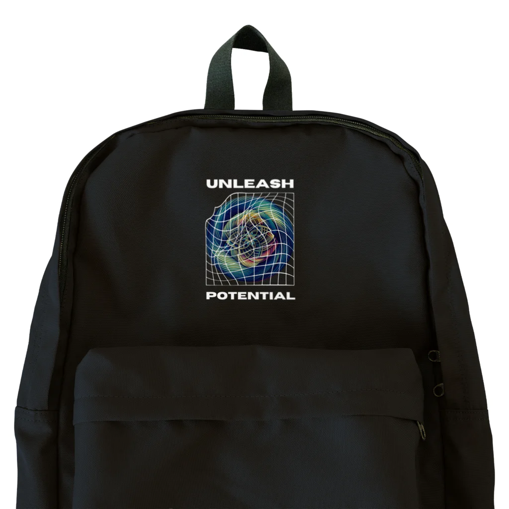 NeoNestの"Unleash Potential" Graphic Tee & Merch Backpack