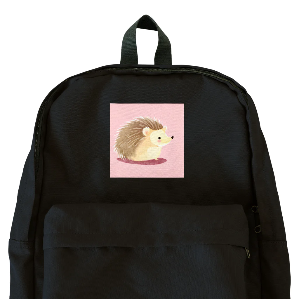 zoo234の可愛いハリネズミ Backpack