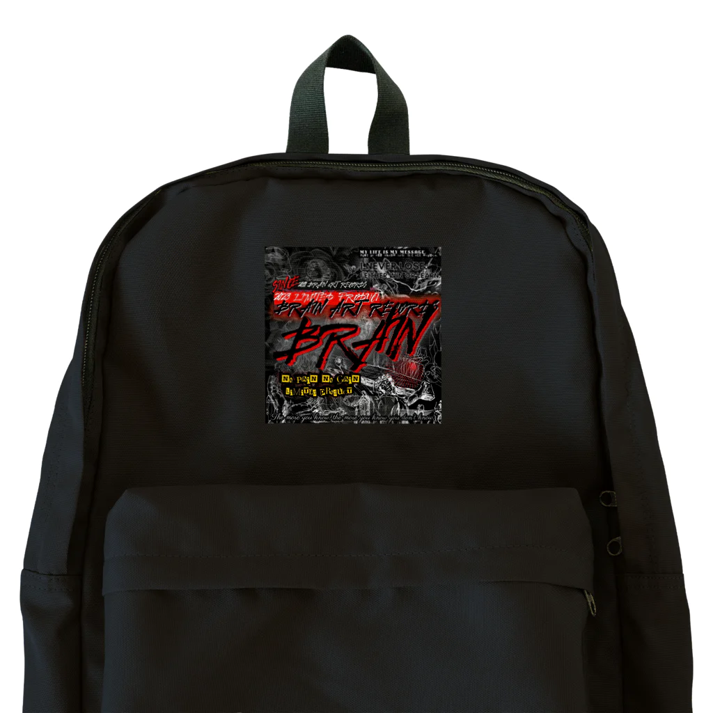 BRAIN ART RECORDSⒸの2023 A/W WEB SHOP limited Product Backpack