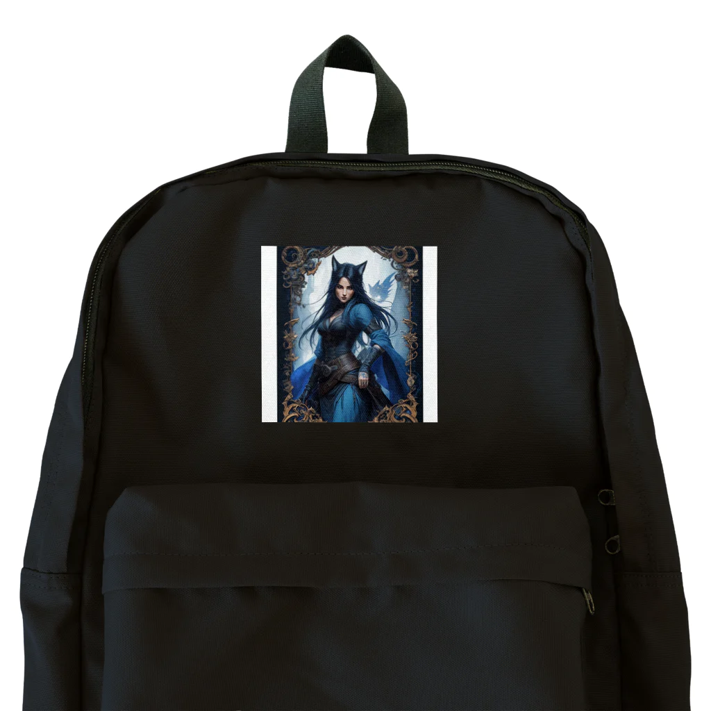 ZZRR12の「狐魔女の蒼き炎」 ： "The Azure Flames of the Fox Witch" Backpack
