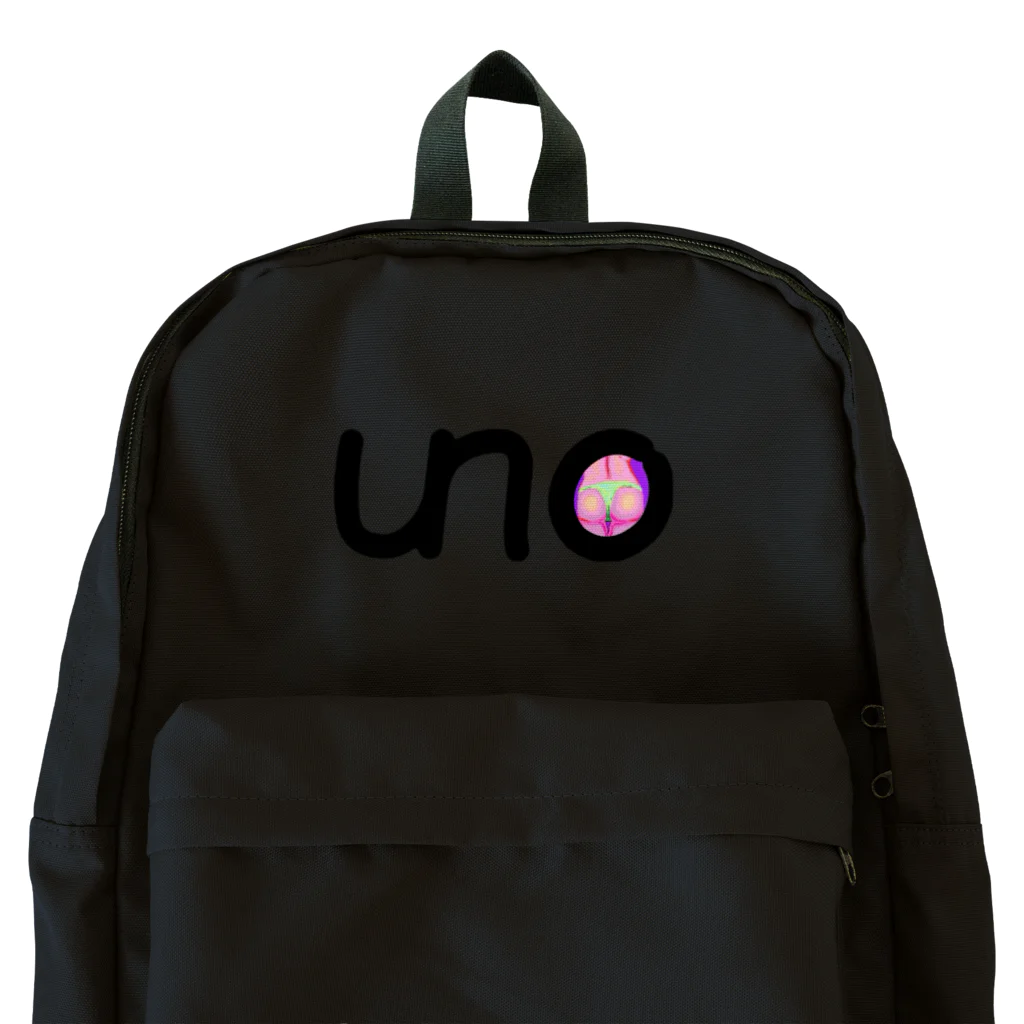 unoのUNOロゴ×ドットビキニヒップ Backpack