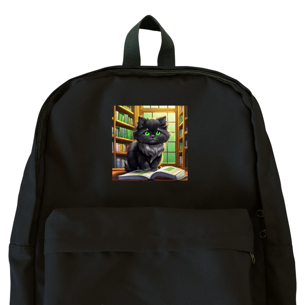 yoiyononakaの図書室の黒猫02 Backpack