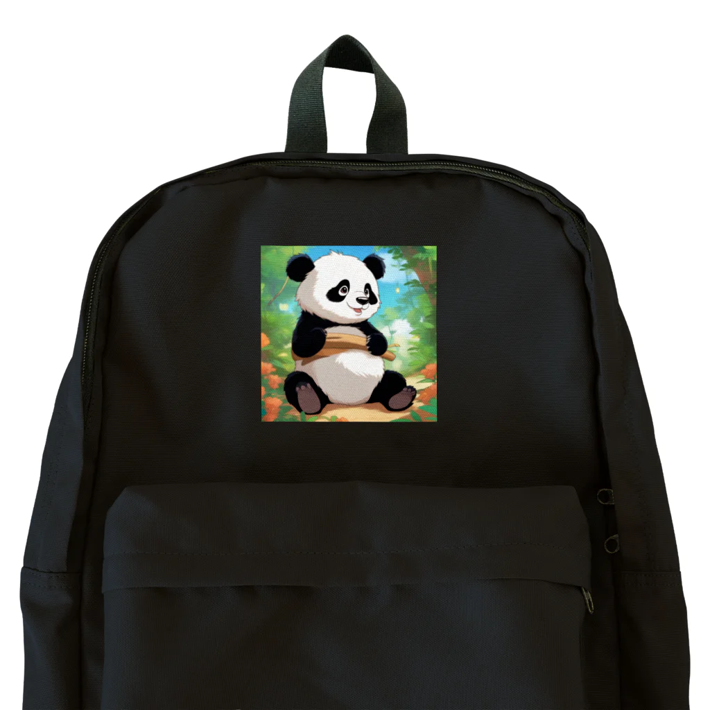 動物大好き＠たつまるの腹巻パンダ Backpack