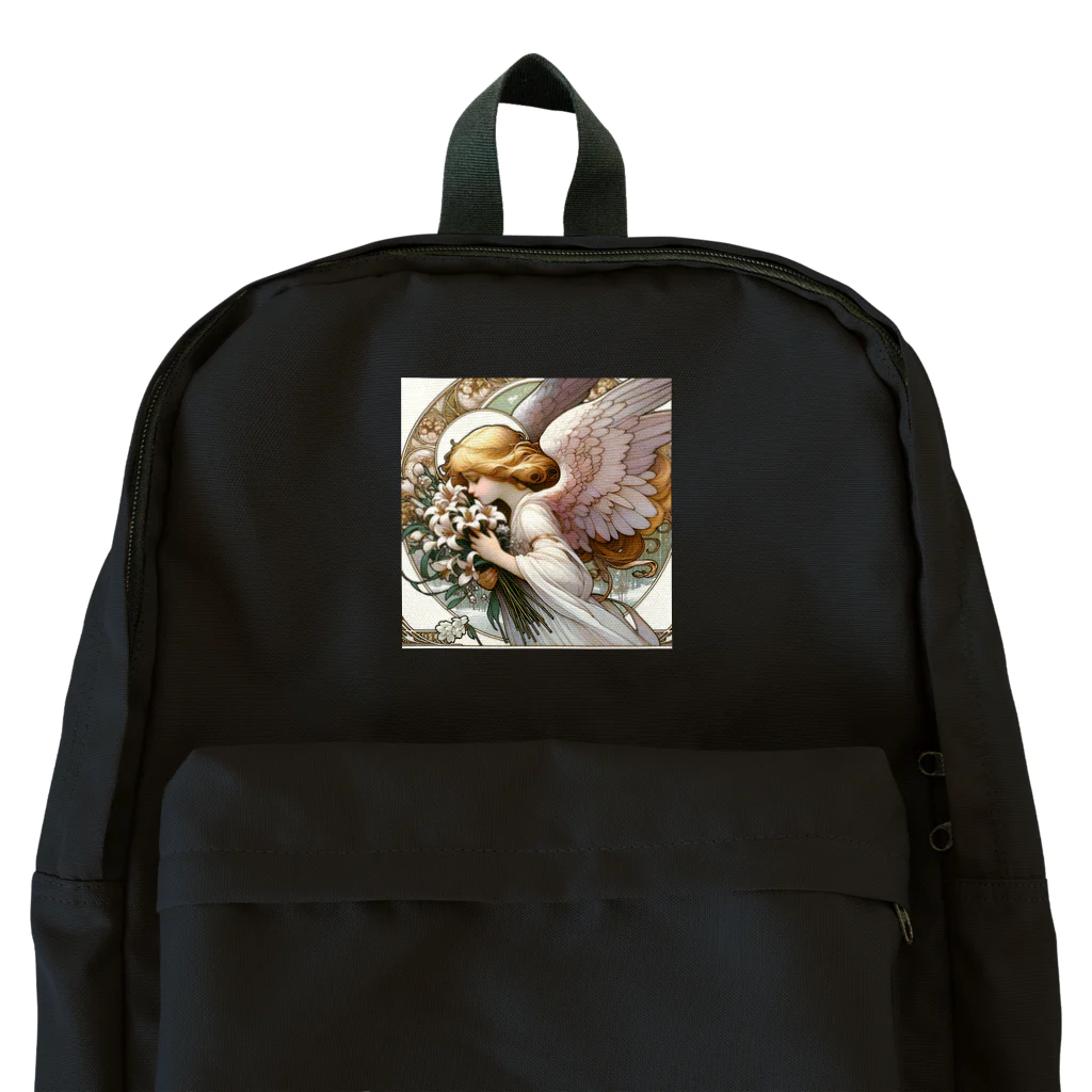 たまき工房の花天使　アール・ヌーヴォー風 Backpack