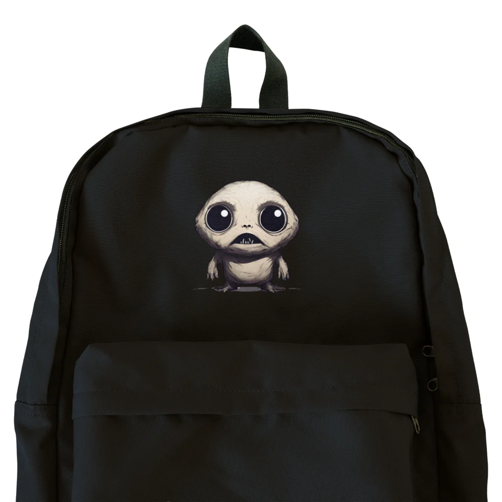 かわいい女の子とシュールな絵の擬態キノコ Backpack