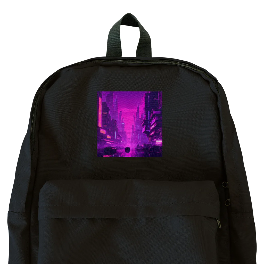 3tomo6's shopのpurple Backpack