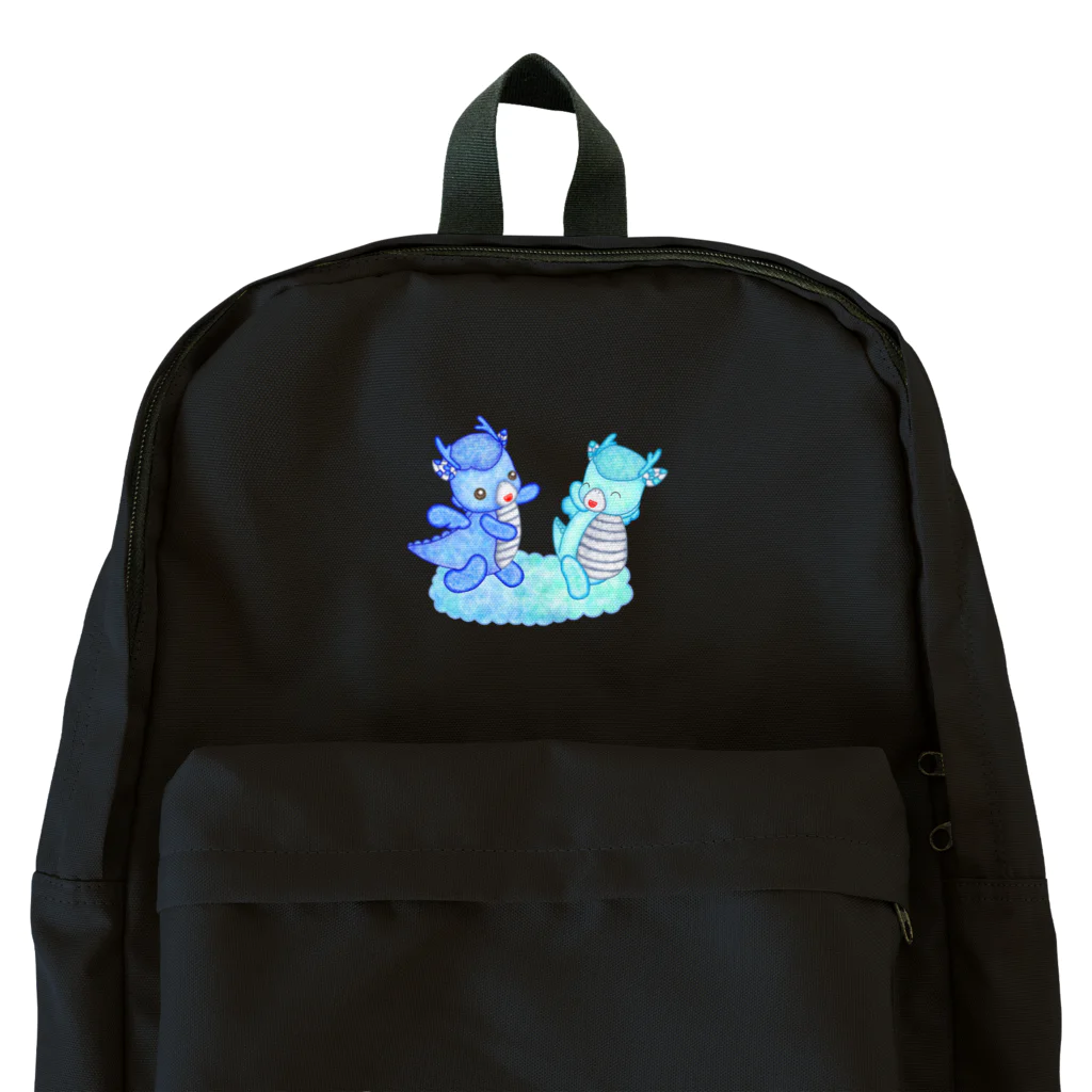 satoayaのアニマルカフェのキャンディードラゴン　青 Backpack