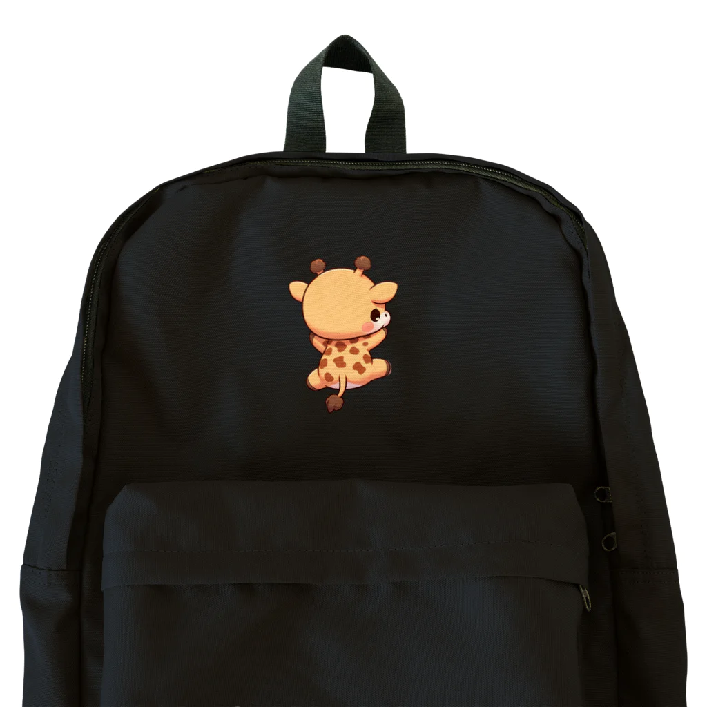 ゆづるの首を使わないキリン Backpack