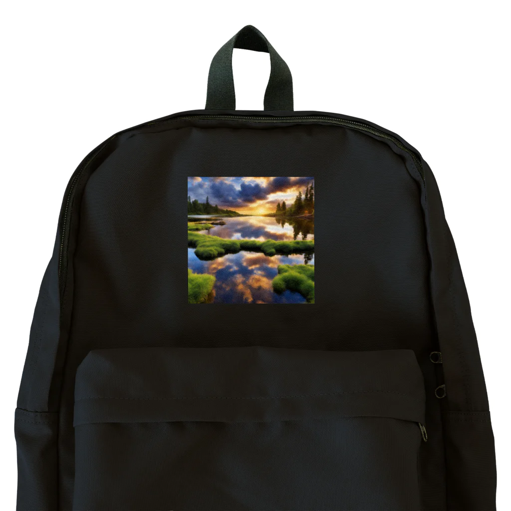 Pitooooの幻想的な自然のグッズ Backpack