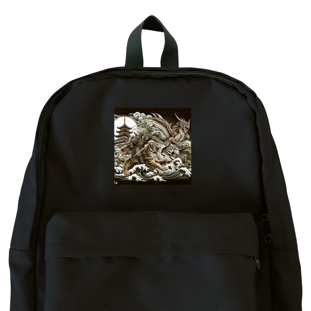 Moichi Designs Shop-2023の龍虎双舞 Backpack