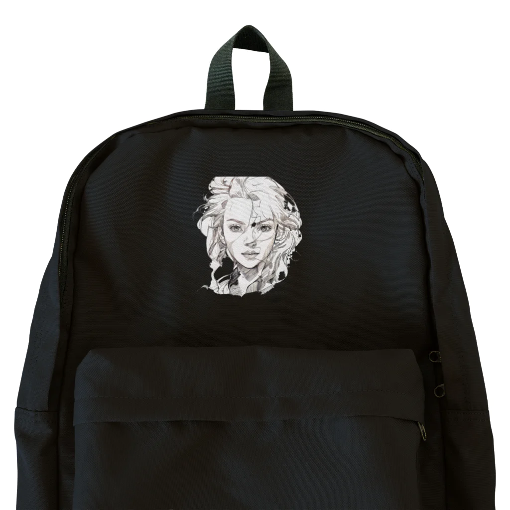 fashion-forwardのエロカッコイイ女性 Backpack