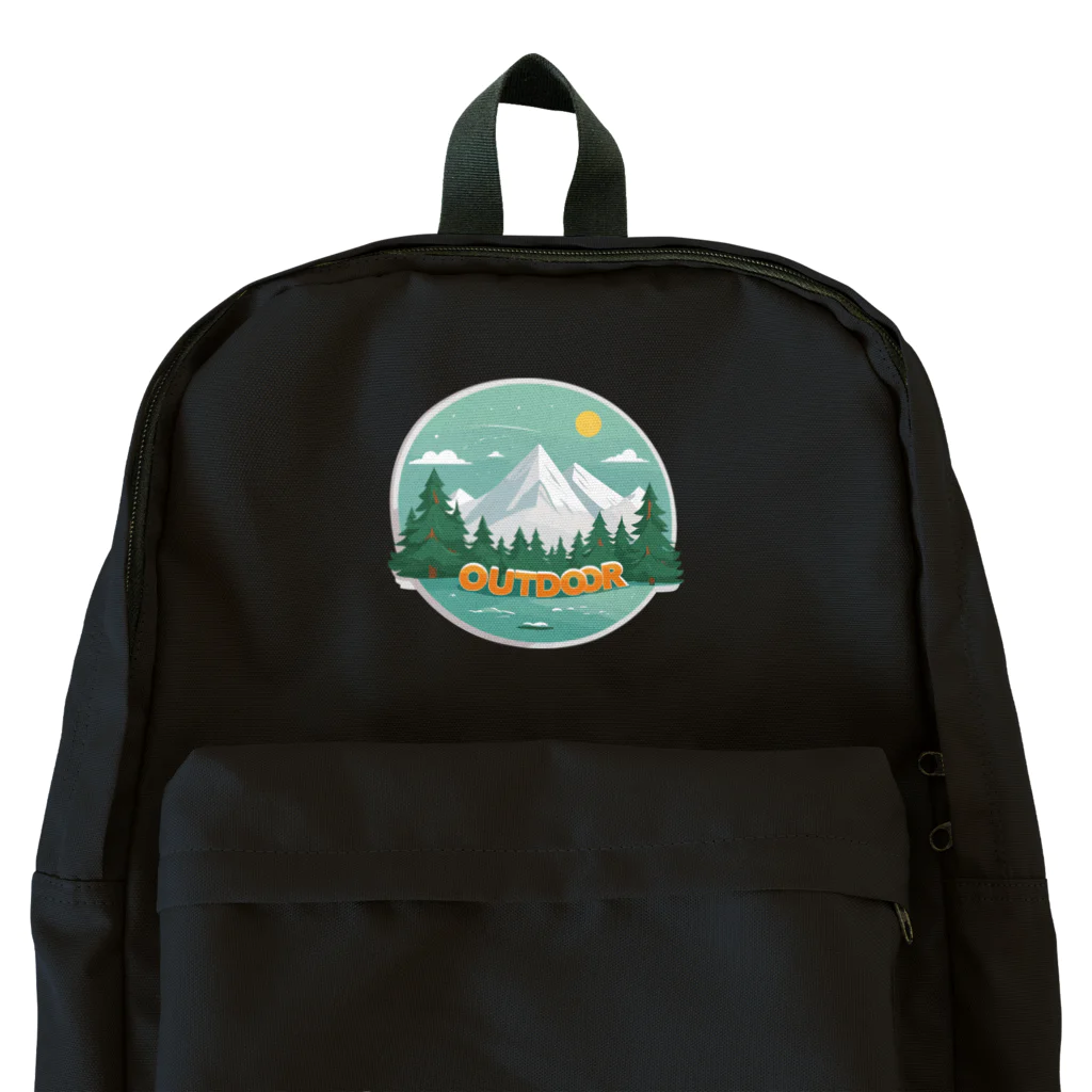 ファンシーTシャツ屋のアウトドアーワッペン Backpack