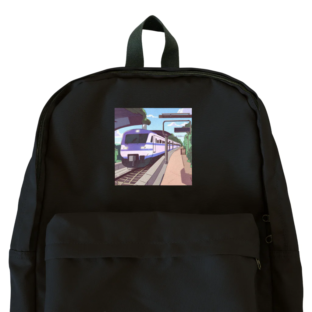 はまみるの軽快で洗練されたモダン鉄道 Backpack