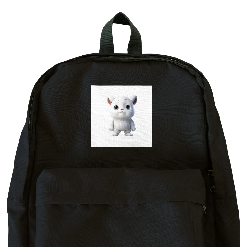 ブサカワ二頭身アニマルくんのブサカワ二頭身アニマル(背景無) Backpack