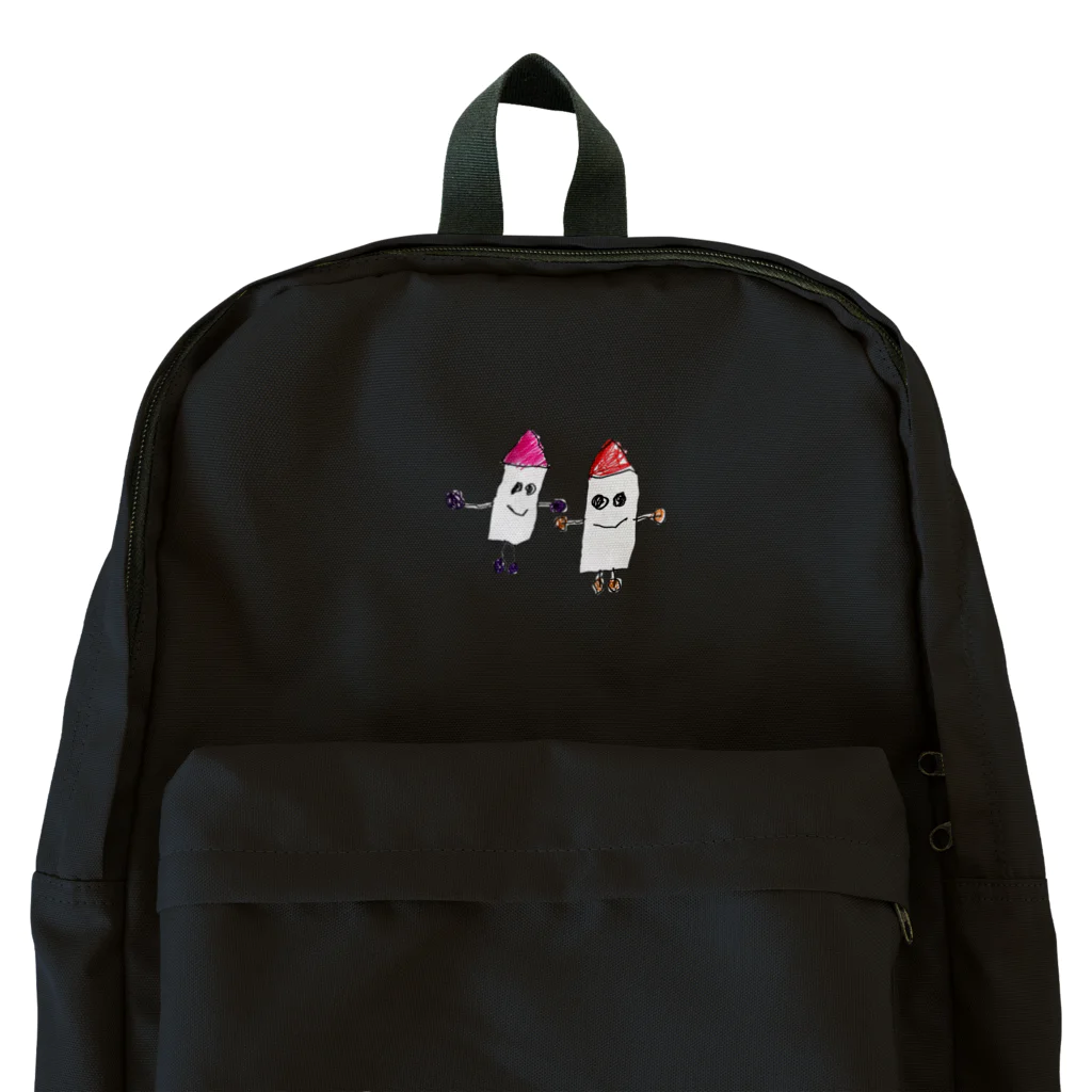 かんげんみつごのクレヨンちゃん親子 Backpack