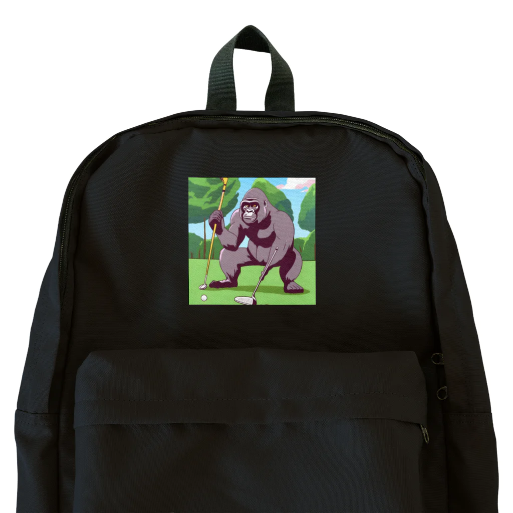 mnmn3737のゴルファーゴリラ Backpack