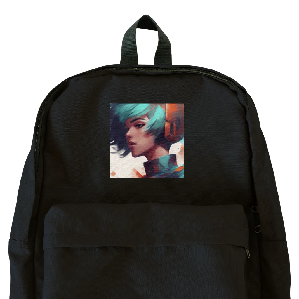 たてっぴのショップのボブカットのアイドル Backpack