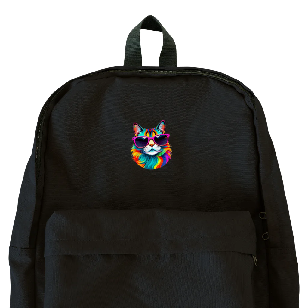 629_CAT_ARTのグラカラキャット2 Backpack