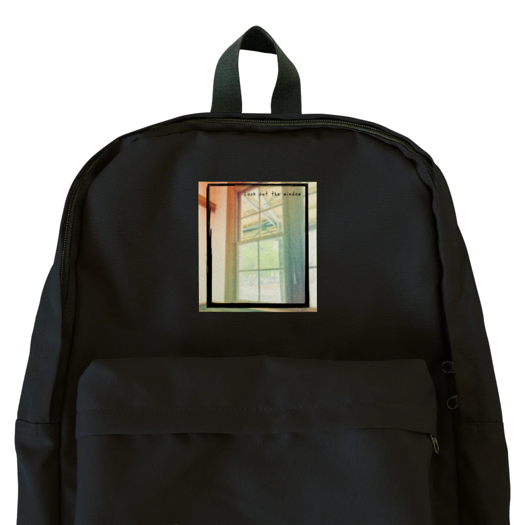 Fumi_noconocoのLook out the window Backpack