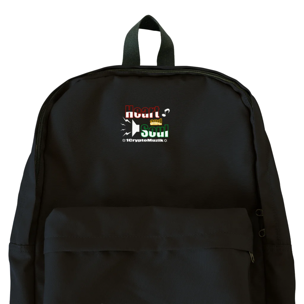 1CryptoMuzikのHeart and Soul Backpack