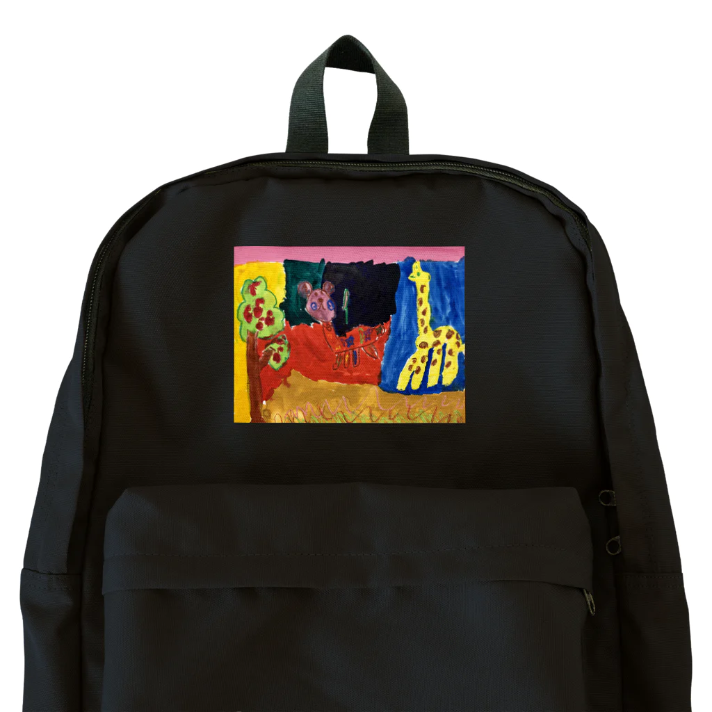 BWfamilyの夜のサバンナ Backpack