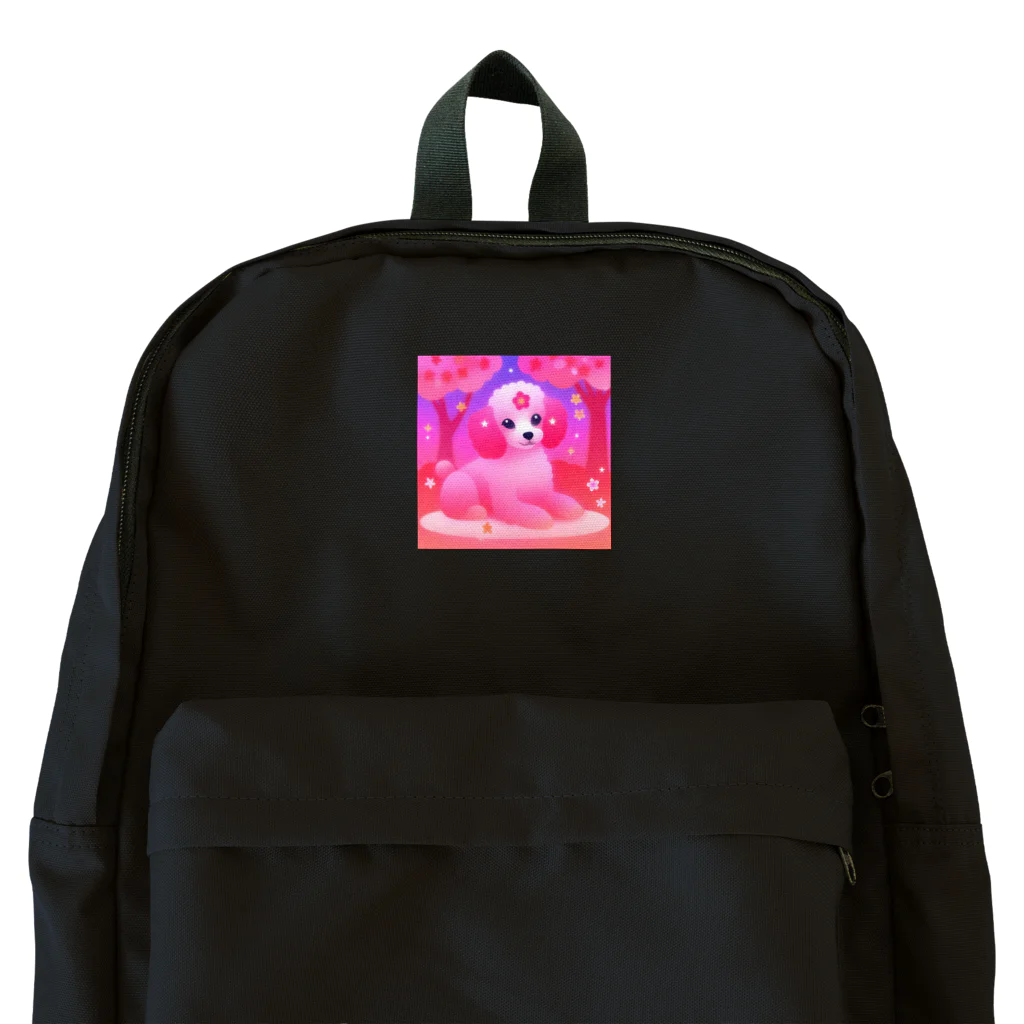 ふぇありぃているのお花見犬 Backpack