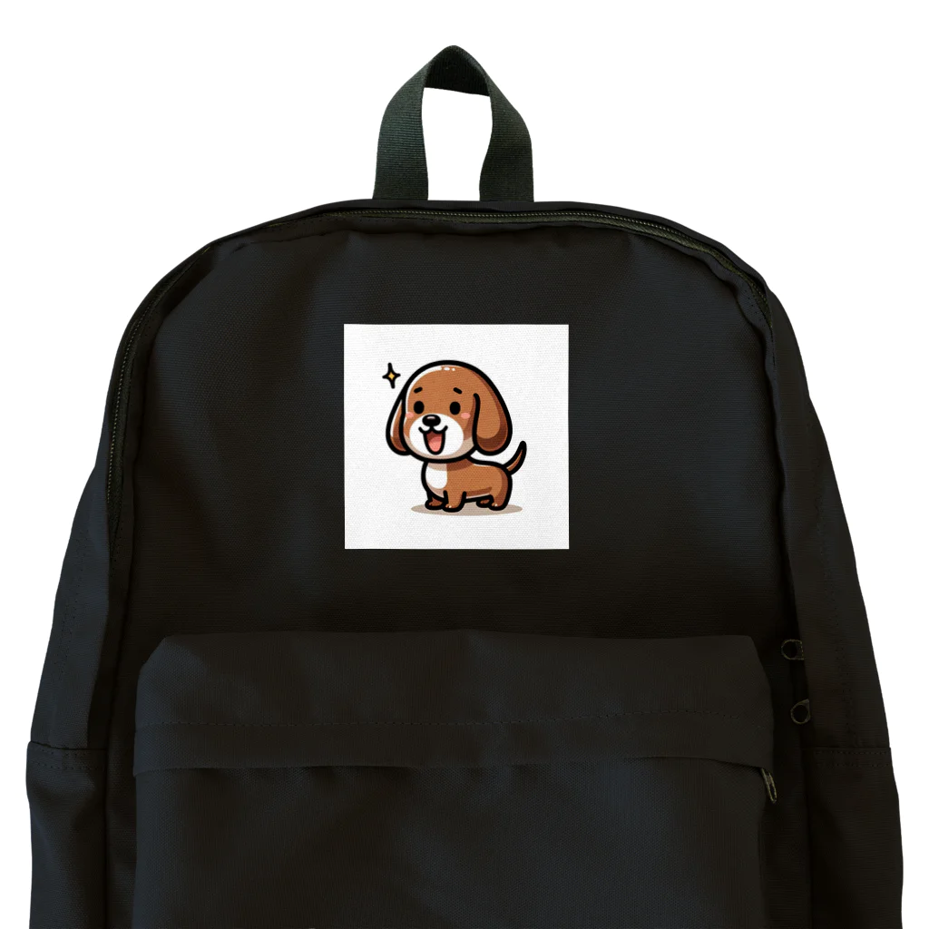 漫画風Tシャツのぶらうんふんど Backpack