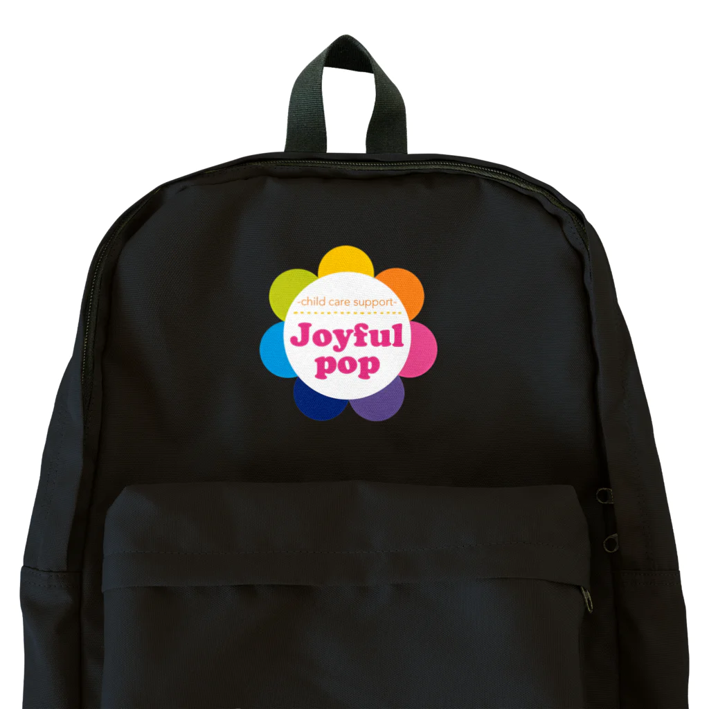 じょいふる ぽっぷの【お花ロゴ】Joyful pop. リュック