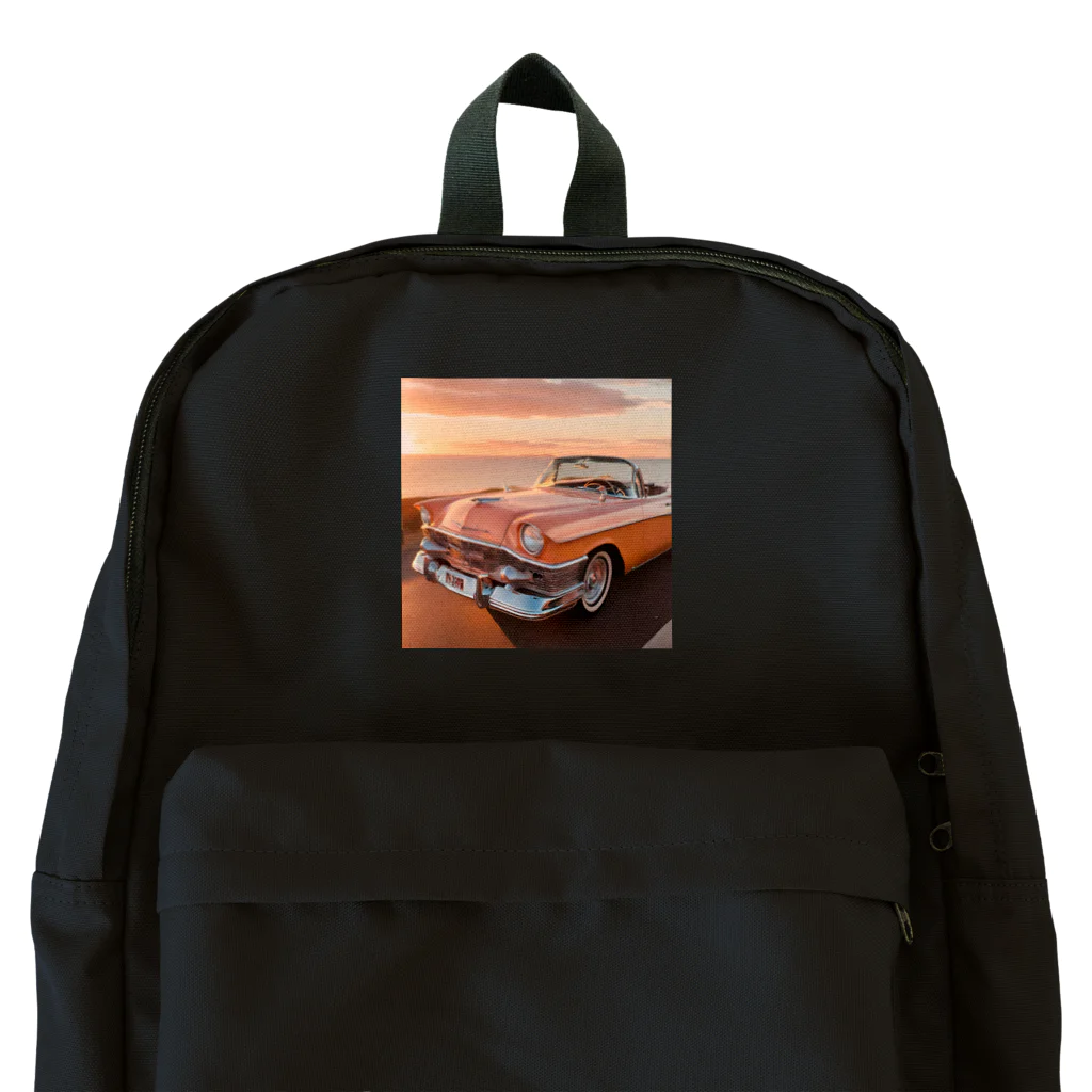 SUNSET TAKEOFFのSUNSET ハワイアンクラシックカー Backpack