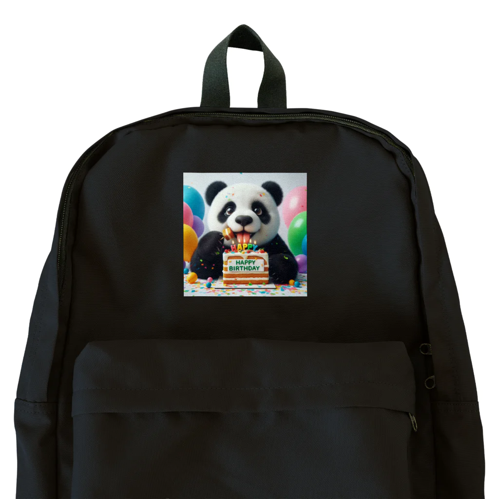 redpanda_pandaのお誕生日パンダ Backpack