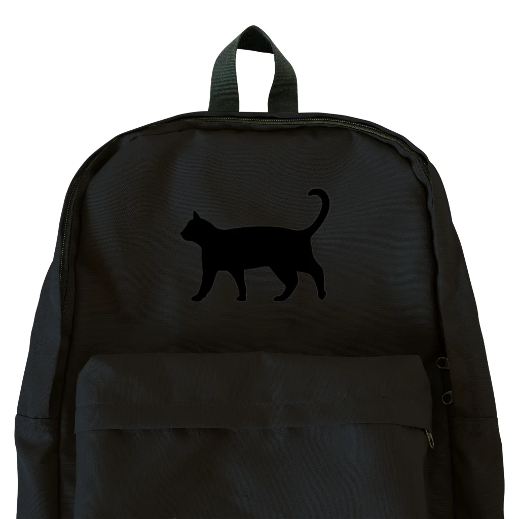 Teatime ティータイムの黒猫は見ていた　ねこ Backpack