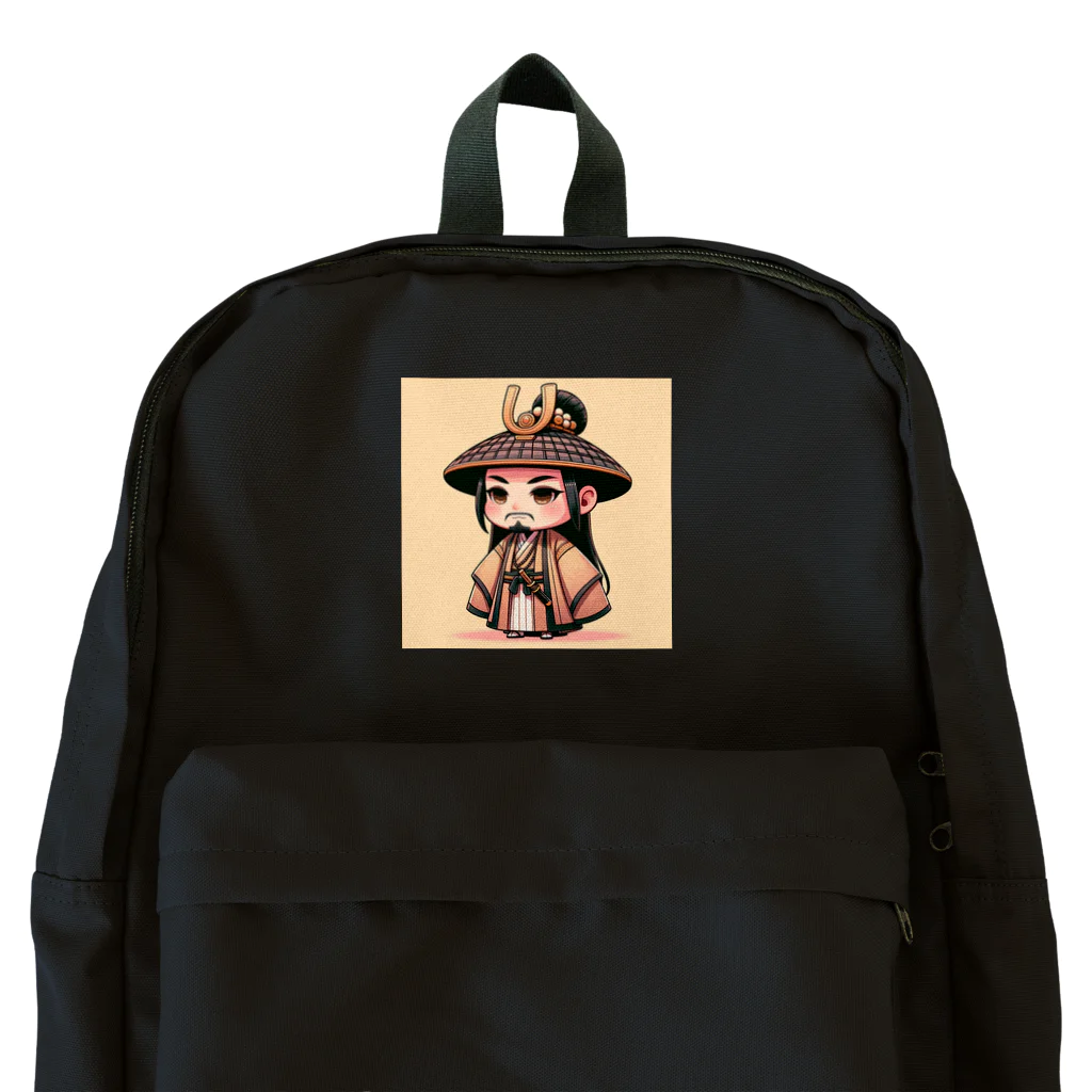 戦国時代マニアのデフォルメ足利義政君 Backpack