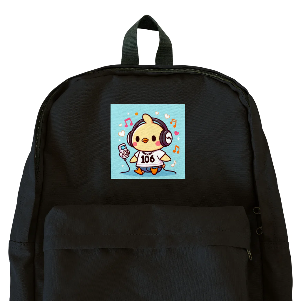 音楽ルー106のかわいいヒヨコ Backpack