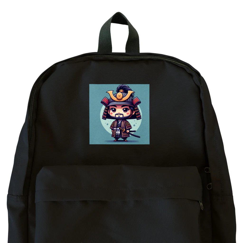 戦国時代マニアのデフォルメ伊達成実君 Backpack