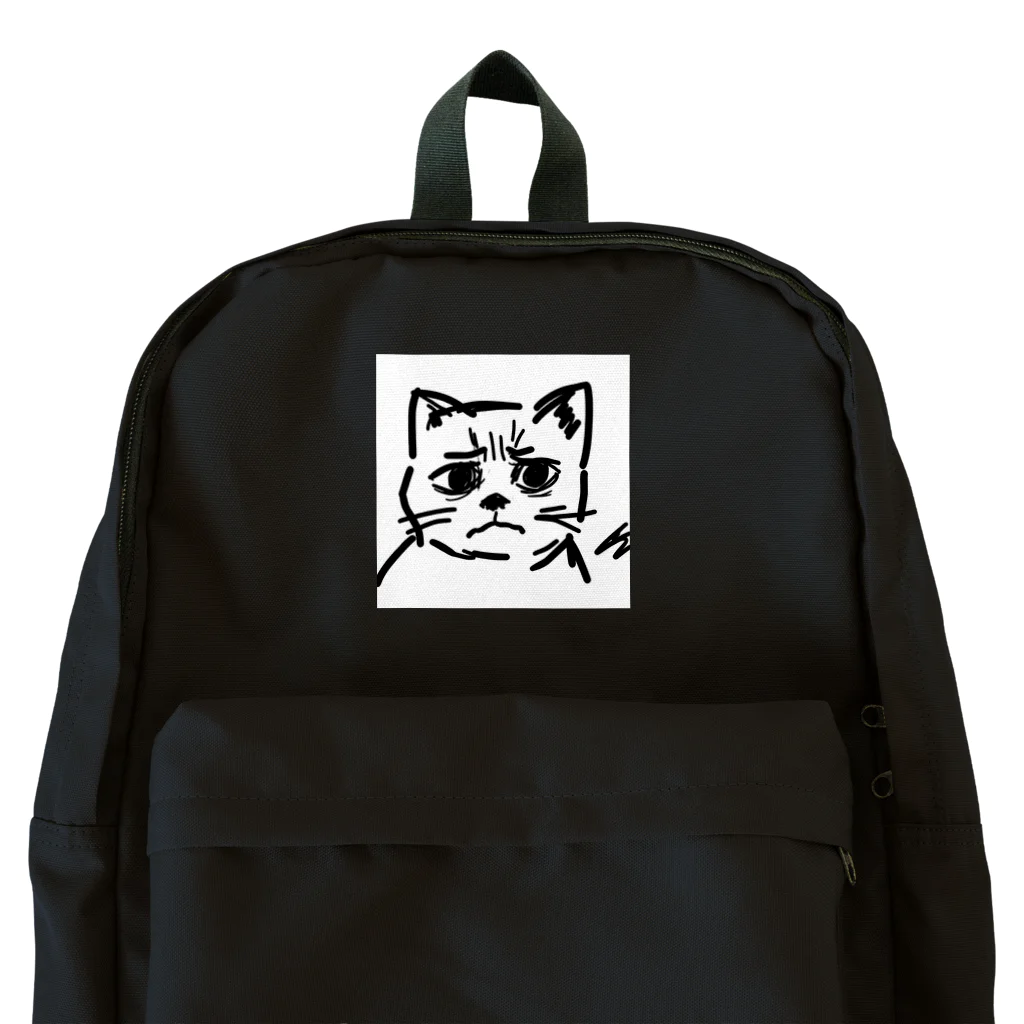 CODYの訝しげな顔の猫 Backpack