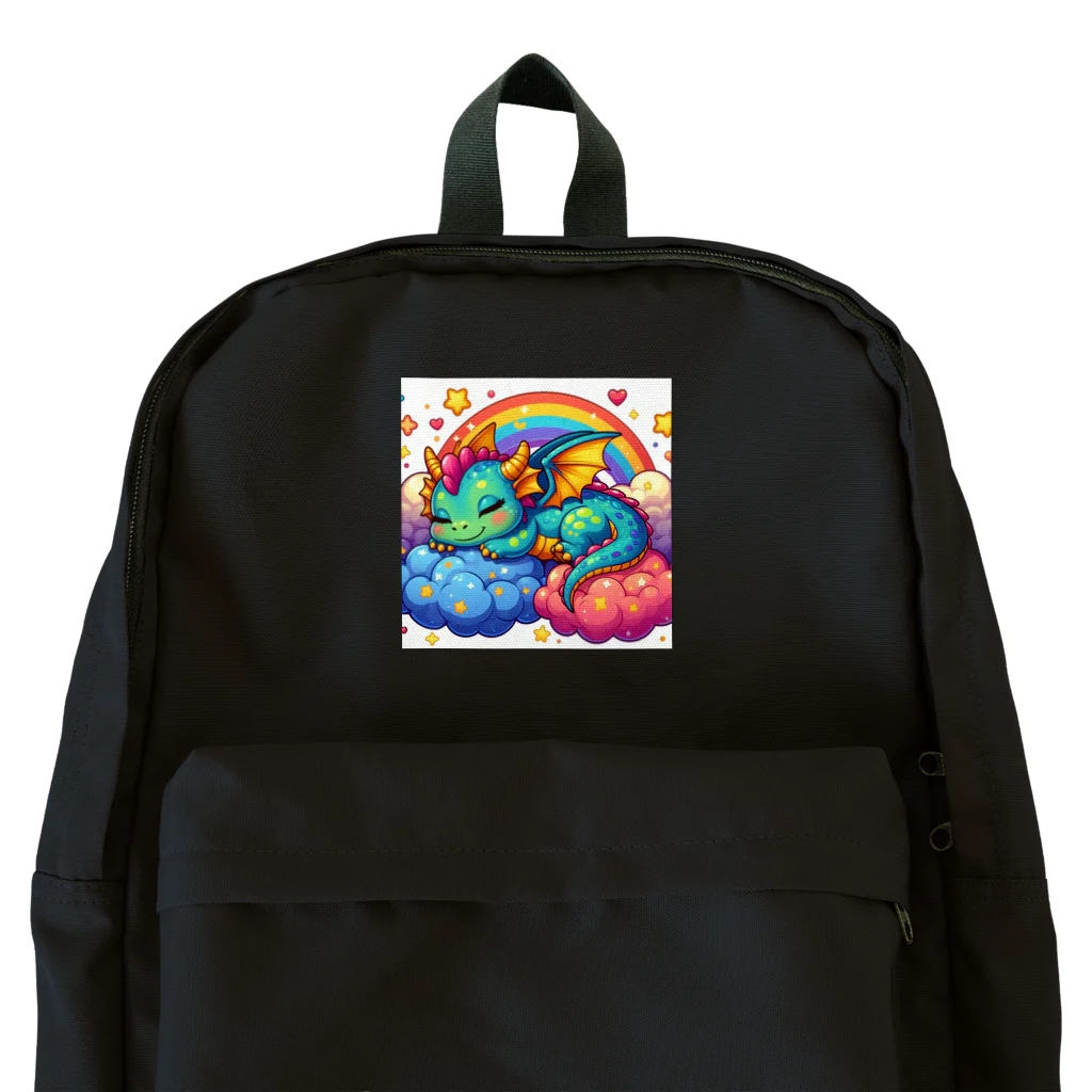 Harmony of Natureの夢見るドラゴン Backpack