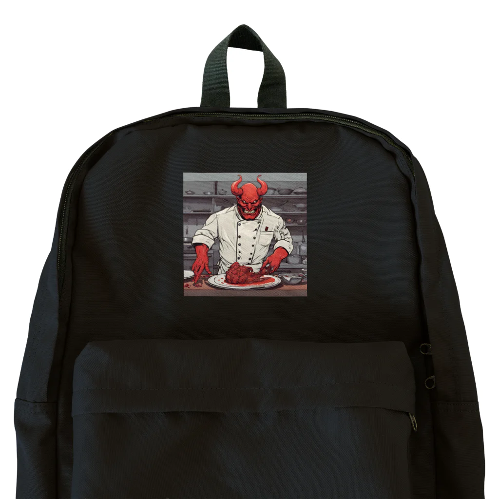 d-design-labのdevil's cookingグッズ Backpack