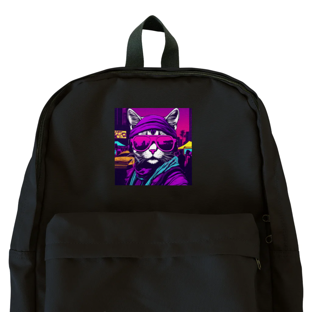 jujumarucatのROCKYCAT　サングラス２ Backpack