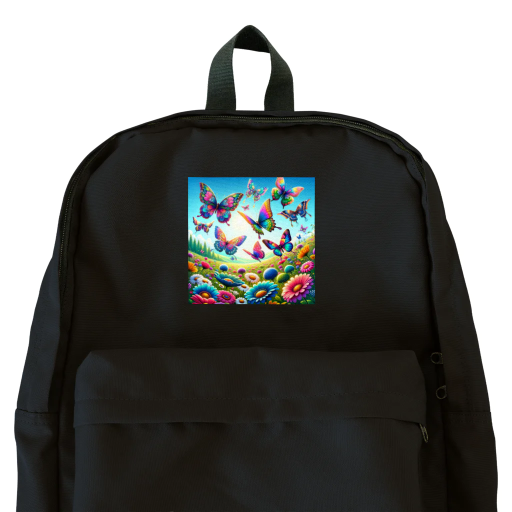 すずらん24の幸運のお花畑 Backpack