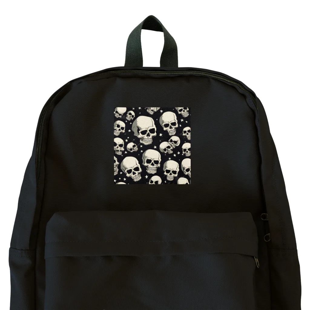 gratefulのロックンロールスカル Backpack