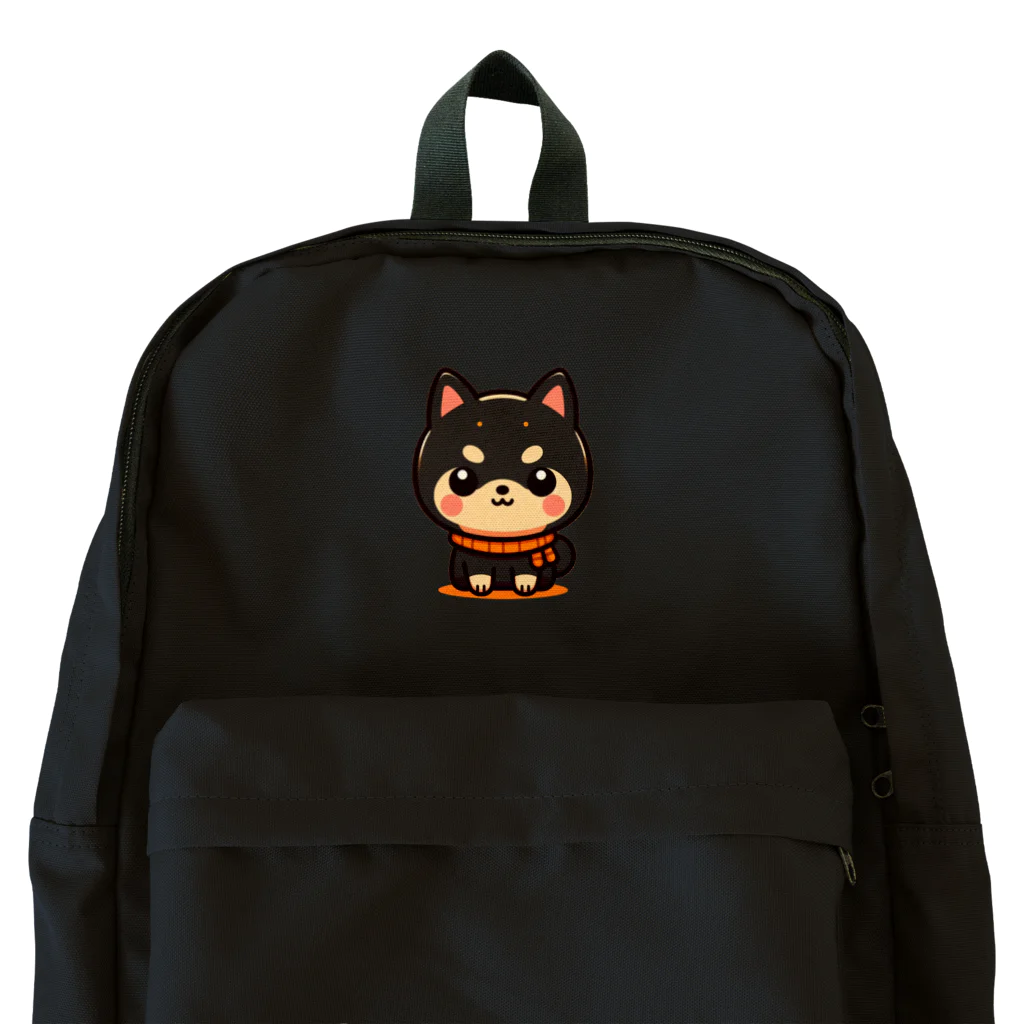 yukari_hのまんまる黒柴 Backpack