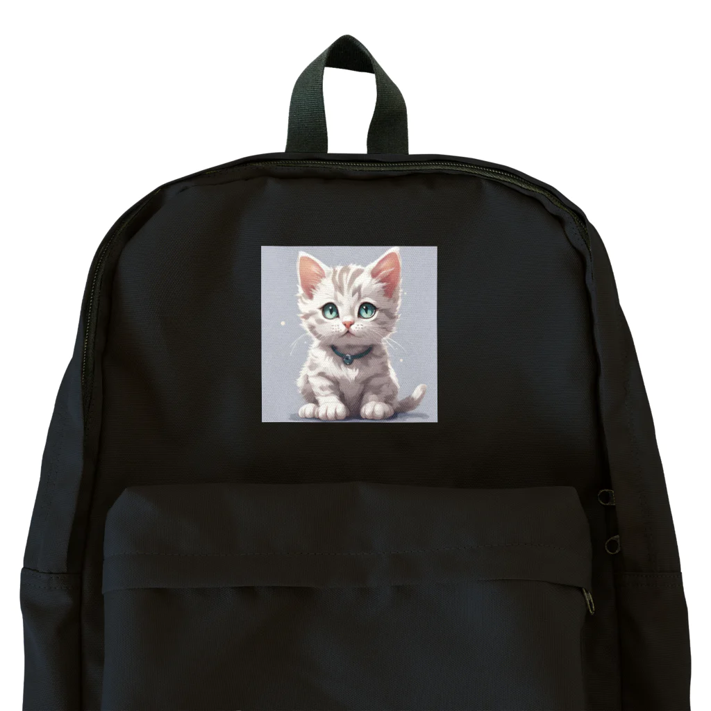 yoiyononakaの虎縞白猫04 Backpack