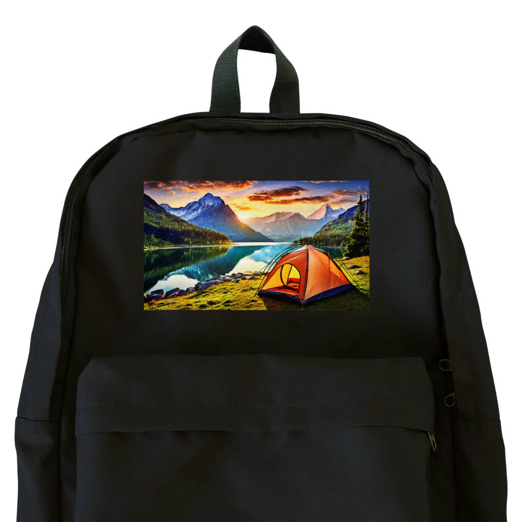 Kz_25@アウトドアーのキャンプファッション -Sunrise- Backpack