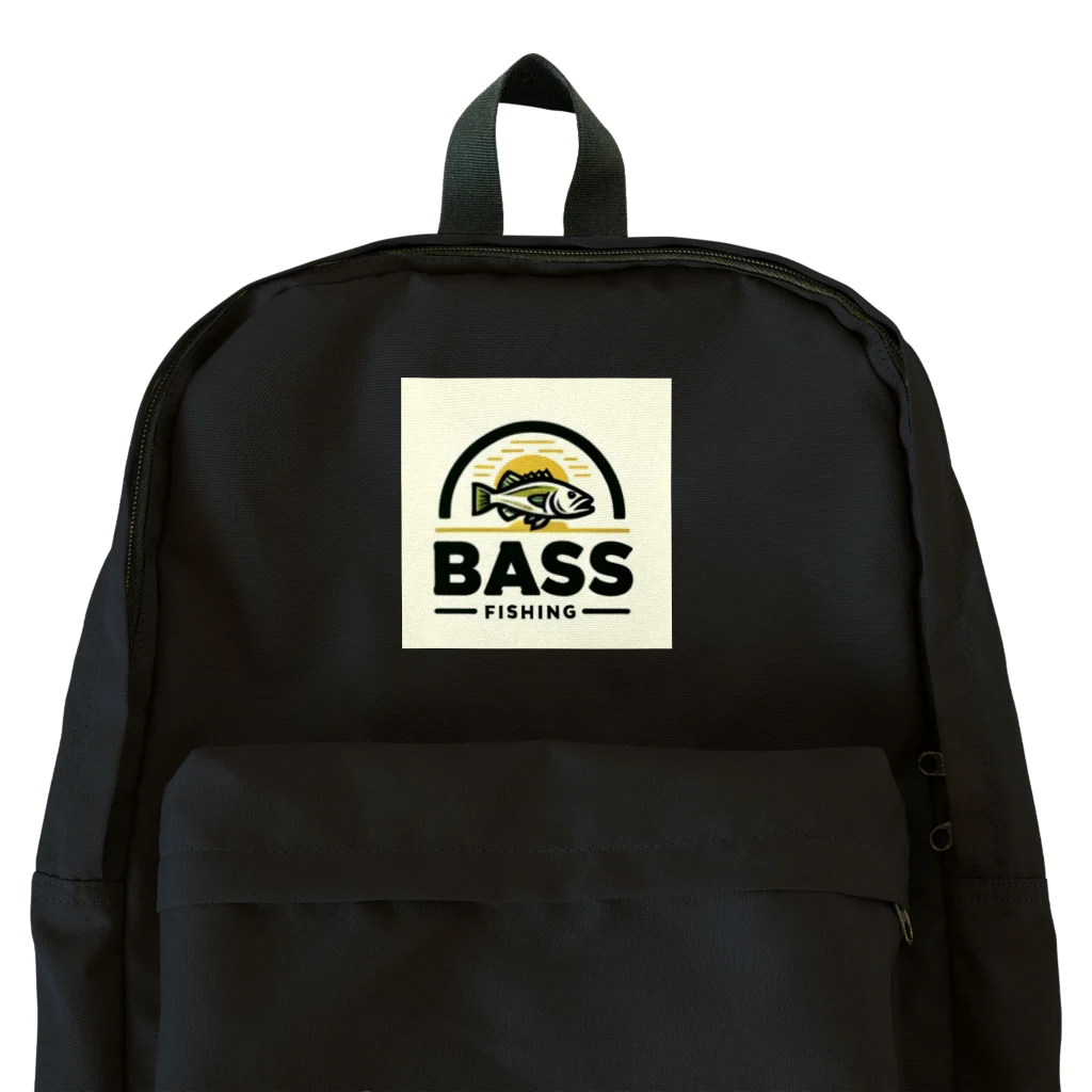 bassblocksのクラシカルバスロゴ Backpack