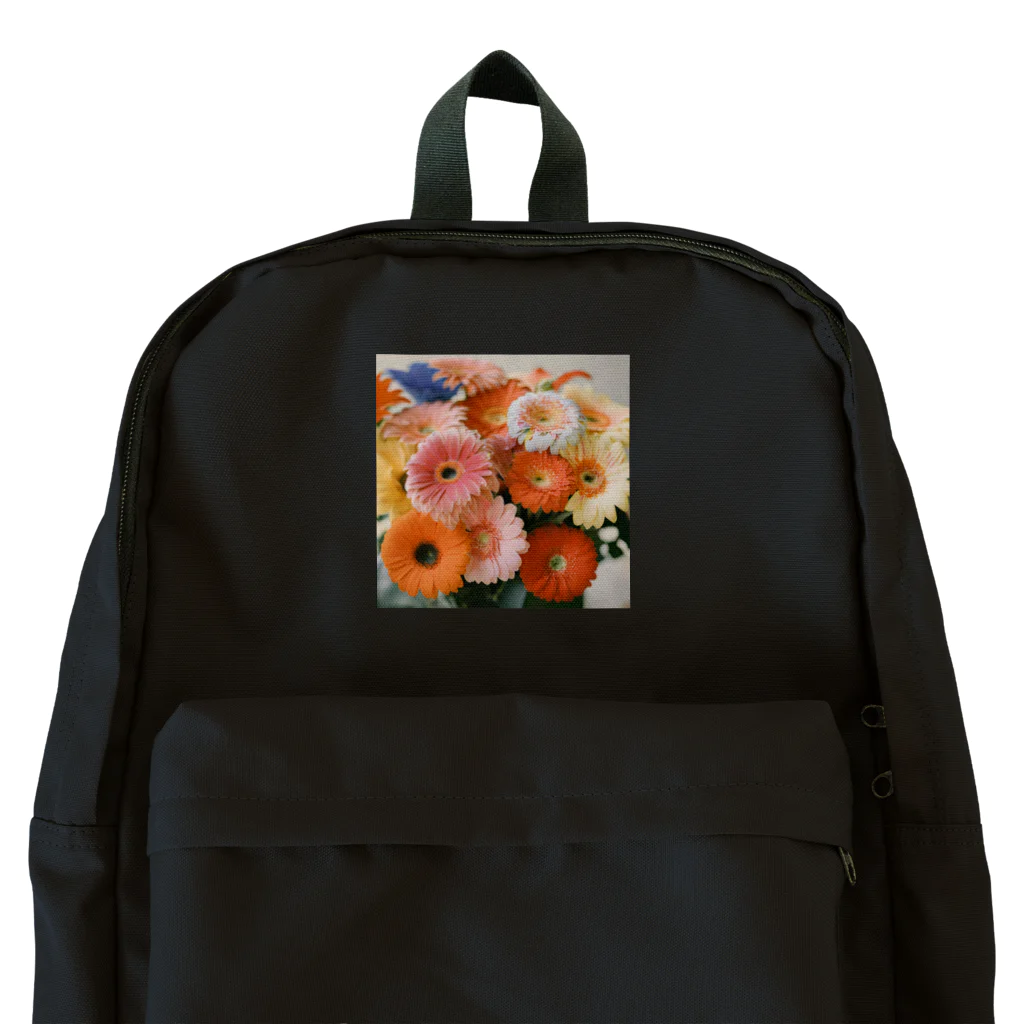 decnaの色鮮やかなガーベラのアイテム Backpack