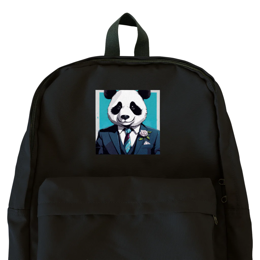 crazypanda2のビジネスパンダ Backpack