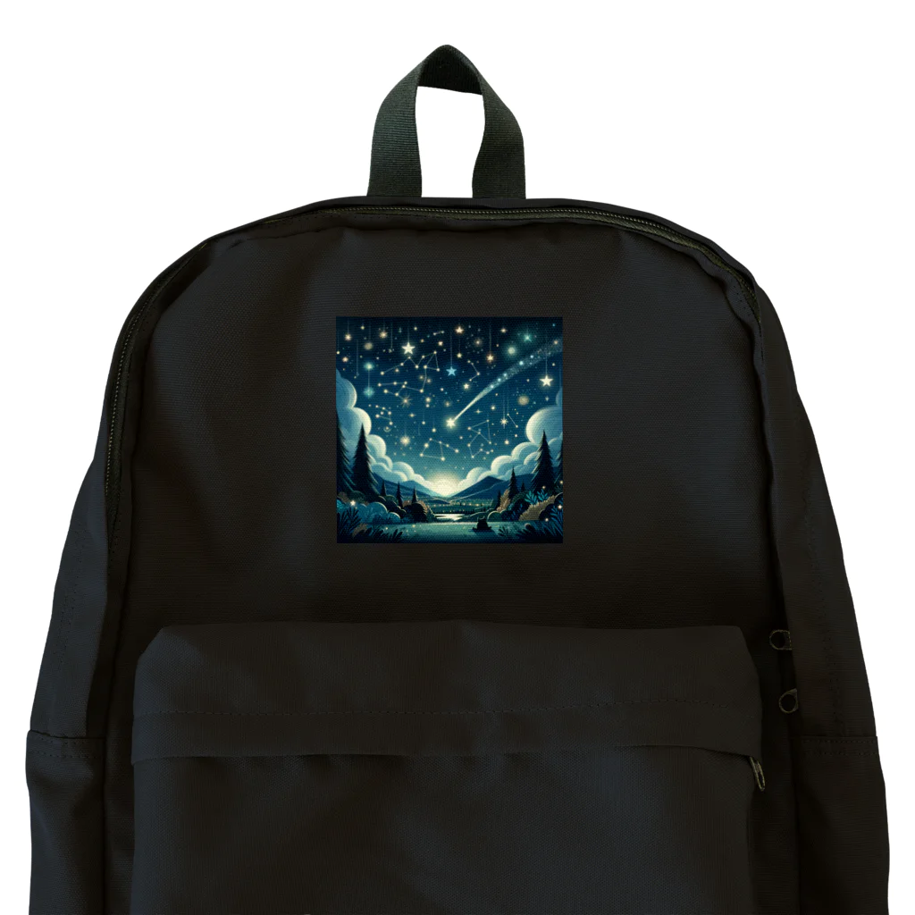 ほっこり絵音舎のほしのおともだち Backpack