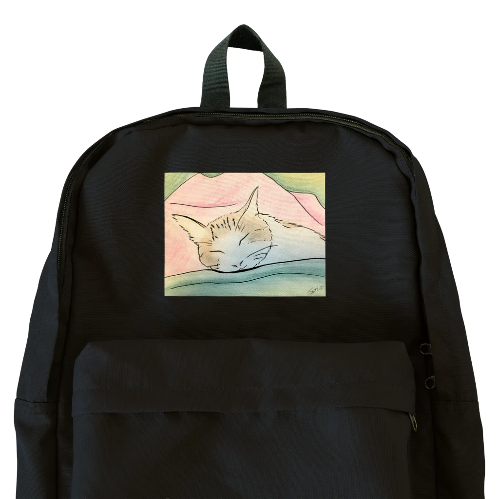 ハンドメイドSaoriのねこ♡寝子 Backpack