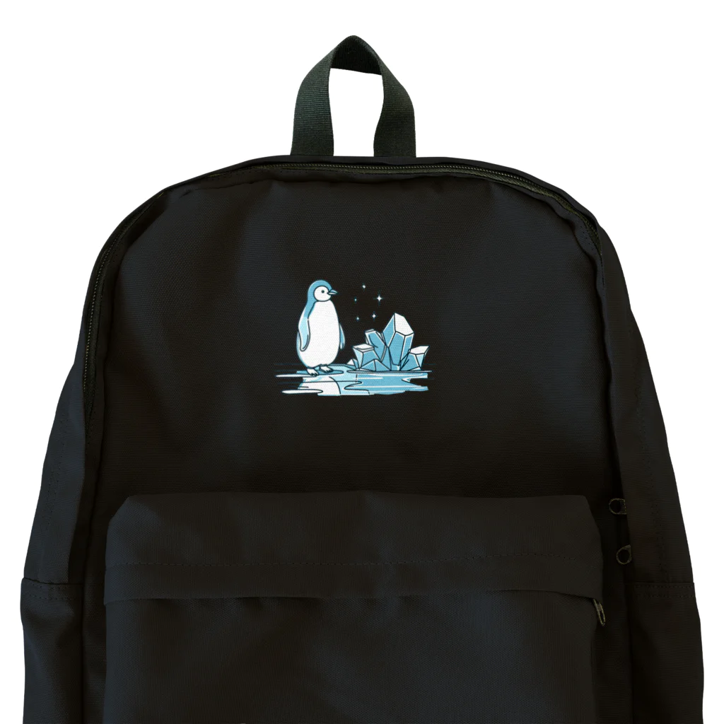 Green__teaのペンギンと氷塊 Backpack